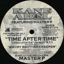 Load image into Gallery viewer, Kane &amp; Abel Feat. Master P : Time After Time (12&quot;, Promo)
