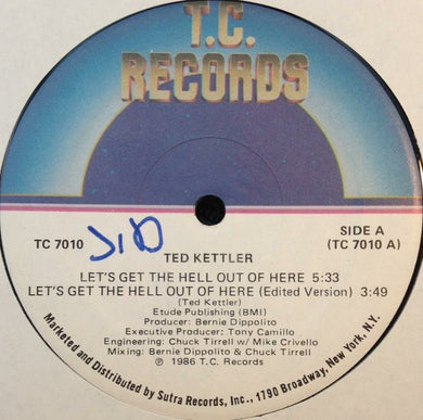 Ted Kettler : Let's Get The Hell Out Of Here (12