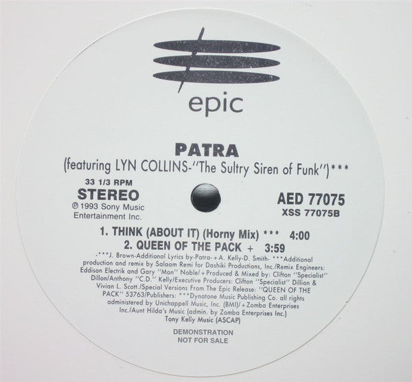 Patra Featuring Lyn Collins : Think (About It) (12
