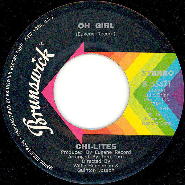 The Chi-Lites : Oh Girl (7