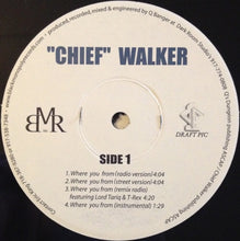 Load image into Gallery viewer, &quot;Chief&quot; Walker : Black Monopoly Records And Draft Pic Entertainment Present (12&quot;)