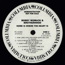 Load image into Gallery viewer, Bobby Womack : Home Is Where The Heart Is (LP, Album, Promo)