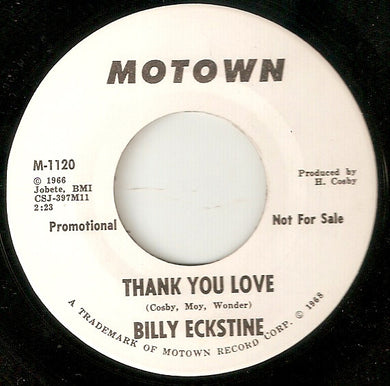 Billy Eckstine : Thank You Love (7