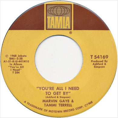 Marvin Gaye & Tammi Terrell : You're All I Need To Get By (7