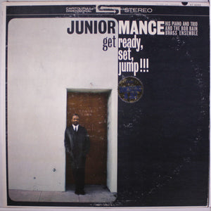 Junior Mance Trio With The Bob Bain Brass Ensemble : Get Ready, Set, Jump!!! (7", EP, Jukebox)