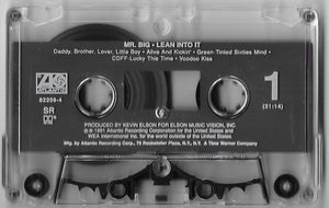 Mr. Big : Lean Into It (Cass, Album)