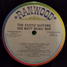 Load image into Gallery viewer, The Exotic Guitars : The 300 Watt Music Box (LP, Album)