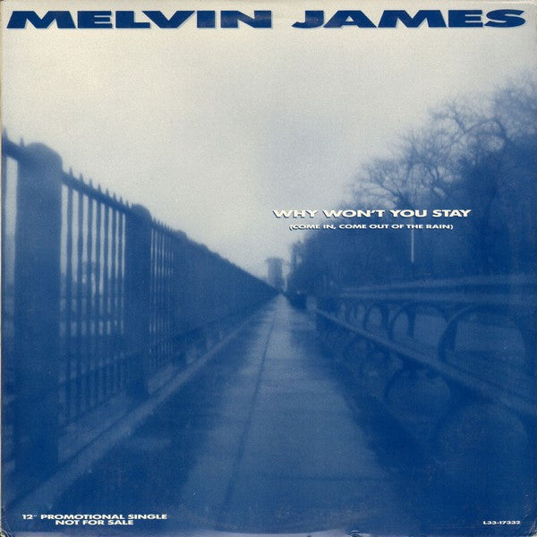 Melvin James : Why Won't You Stay (Come In, Come Out Of The Rain) (12