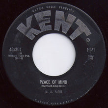 Load image into Gallery viewer, B.B. King : Peace Of Mind / Someday (7")