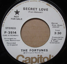 Load image into Gallery viewer, The Fortunes : Secret Love (7", Promo)