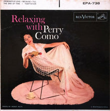Load image into Gallery viewer, Perry Como : Relaxing With Perry Como (7", EP)