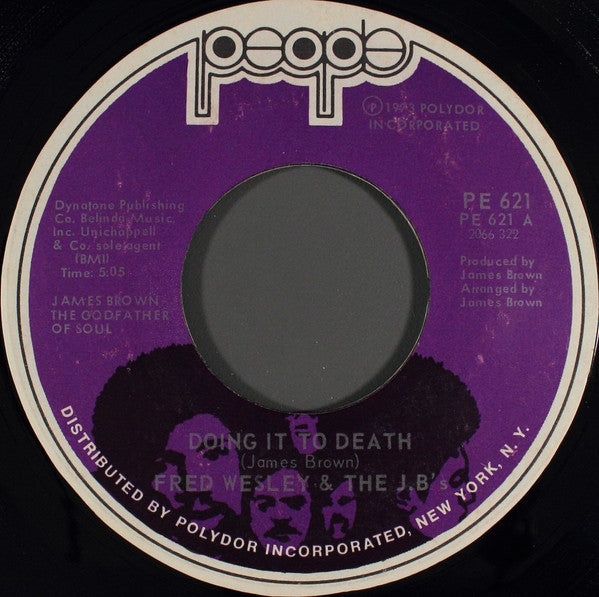 Fred Wesley & The JB's : Doing It To Death (7