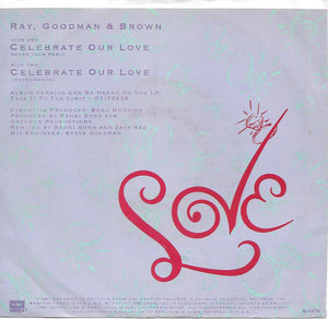 Ray, Goodman & Brown 「All About Love」LP Ray, Goodman & Brown – All About Love, Who's Gonna Make The