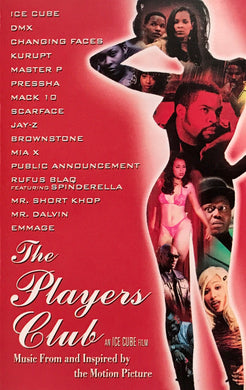 Various : The Players Club (Music From And Inspired By The Motion Picture) (Cass, Album, Comp, 72,)