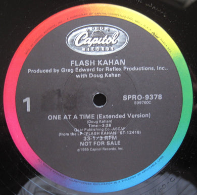 Flash Kahan : One At A Time (12