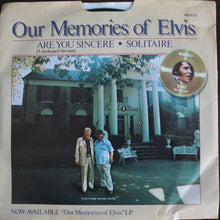 Load image into Gallery viewer, Elvis Presley : Are You Sincere / Solitaire (7", Single, RE)