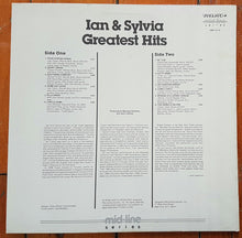 Load image into Gallery viewer, Ian &amp; Sylvia : Greatest Hits (LP, Comp)