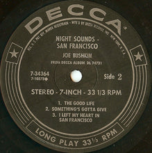 Load image into Gallery viewer, Joe Bushkin : Night Sounds - San Francisco (7&quot;, Jukebox)