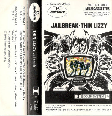 Thin Lizzy : Jailbreak (Cass, Album, Dol)