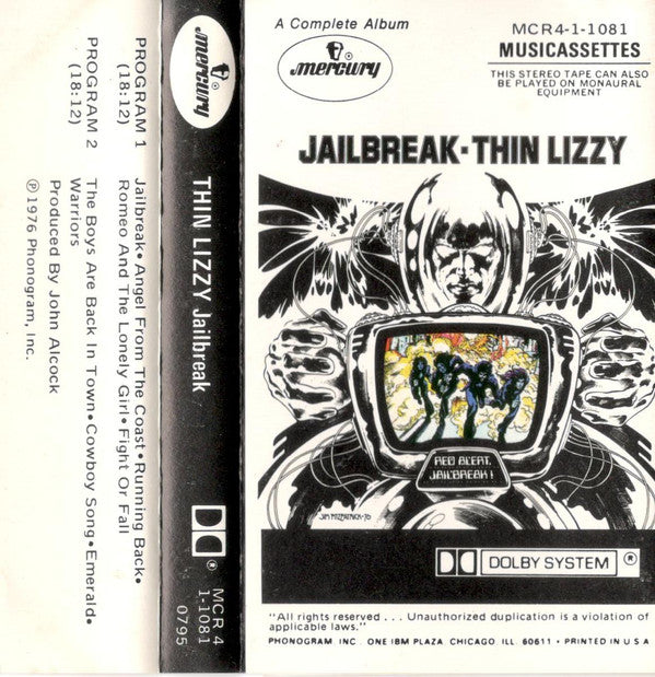 Thin Lizzy : Jailbreak (Cass, Album, Dol)