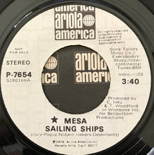 Load image into Gallery viewer, Mesa (9) : Sailing Ships (7", Promo)
