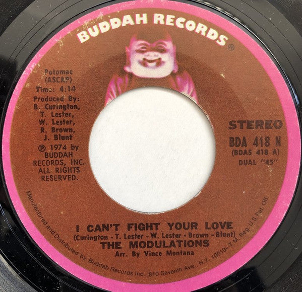 The Modulations : I Can't Fight Your Love / Your Love Has Me Locked Up (7