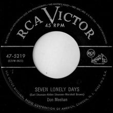 Load image into Gallery viewer, Don Meehan : Seven Lonely Days (7")