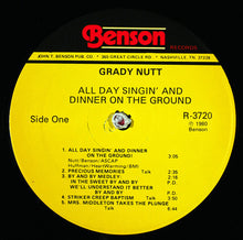 Load image into Gallery viewer, Grady Nutt : All Day Singin' &amp; Dinner On The Ground  (LP, Album)