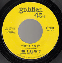 Load image into Gallery viewer, The Elegants /  Poni-Tails : Little Star / Born Too Late (7", RE, Styrene)