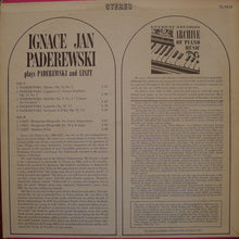 Load image into Gallery viewer, Ignacy Jan Paderewski : Plays Paderewski And Liszt (LP, Album)