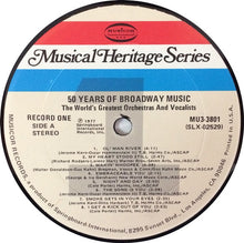Load image into Gallery viewer, The World&#39;s Greatest Orchestras And Vocalists : 50 Years Of Broadway Music (3x12&quot;, Comp, Dlx)