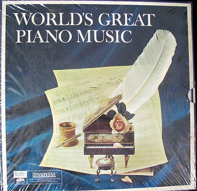 Various : World's Great Piano Music (4xLP, Comp + Box)