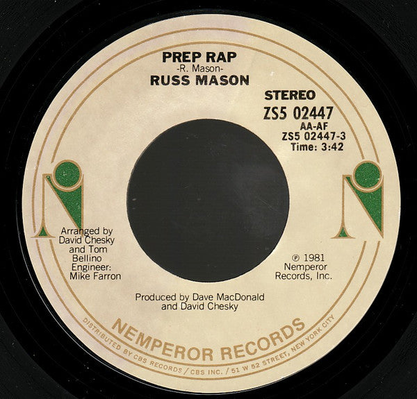 Russ Mason : Prep Rap / La La (7