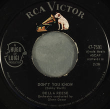 Load image into Gallery viewer, Della Reese : Don't You Know (7", Single, Roc)