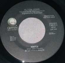 Load image into Gallery viewer, Elton John : Nikita (7", Promo)