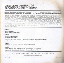 Load image into Gallery viewer, Various : Folklore Musical De España (2x7", EP, Promo, Gat)