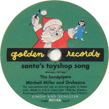 Load image into Gallery viewer, The Sandpipers (2) / Mitch Miller &amp; His Orchestra : Santa's Toy Shop (6", Yel)