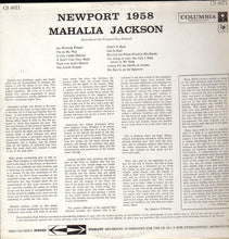 Load image into Gallery viewer, Mahalia Jackson : Newport 1958 (LP, Album, RE)