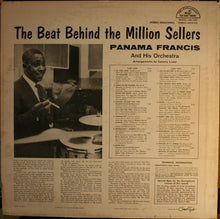 Load image into Gallery viewer, Panama Francis And His Orchestra : The Beat Behind The Million Sellers (LP, Album, Mono, Promo)