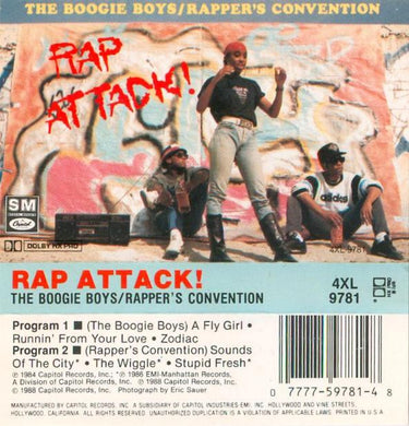 Boogie Boys / Rappers' Convention : Rap Attack! (Cass, EP)