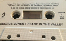 Load image into Gallery viewer, George Jones (2) : Peace In The Valley (Cass, Comp)