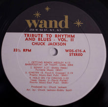 Load image into Gallery viewer, Chuck Jackson : Tribute To Rhythm And Blues Volume 2 (LP, Album)