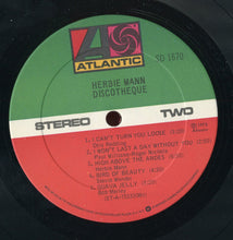Load image into Gallery viewer, Herbie Mann : Discothèque (LP, Album, PRC)