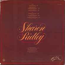 Load image into Gallery viewer, Sharon Ridley : Stay A While With Me (LP, Album, RE)