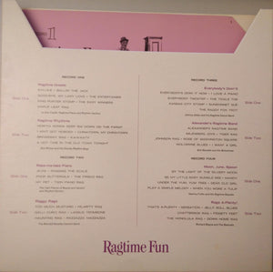 Various : Ragtime Fun (4xLP, Album + Box)