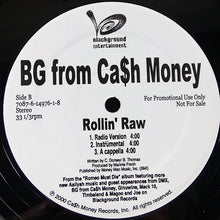 Load image into Gallery viewer, B.G. : Rollin&#39; Raw (12&quot;, Promo)