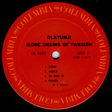Load image into Gallery viewer, Babatunde Olatunji : More Drums Of Passion (LP, Album, RE)