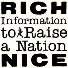 Load image into Gallery viewer, Rich Nice : Information To Raise A Nation (CD, Album)