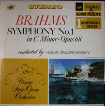 Load image into Gallery viewer, Johannes Brahms / Orchester Der Wiener Staatsoper Conducted By Hans Swarowsky : Symphony No. 1 In C Minor, Opus 68 (LP, Album)