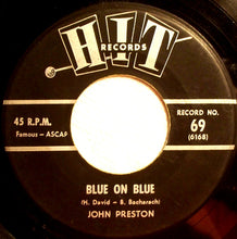 Load image into Gallery viewer, John Preston (3)  /  Frank Clark (5) : Blue On Blue / Those Lazy Hazy-Crazy Days Of Summer (7")